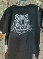 Stay Wild Tiger Unisex Crew Neck Tee and Protect Wildlife Stick and Pin Bundle