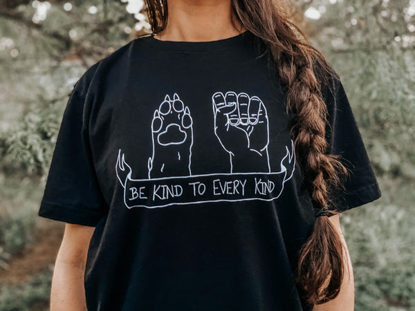 Be Kind To Every Kind Unisex Crew Neck Tee