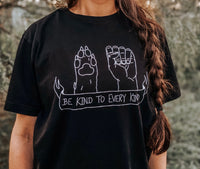 Be Kind To Every Kind Unisex Crew Neck Tee