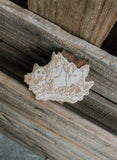 Eco-Friendly YAR Floral Wood Sticker